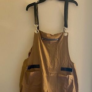 Tan Overalls